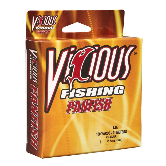 Vicious Panfish Clear Mono - 10 Lb Test
