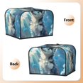 thumbnail image 2 of KLL Cloud Sunshine Puppy Print 4 Slice Toaster Dust Covers Kitchen Small Appliance Cover with 2 Pockets,Can hold Jam Spreader Knife & Toaster Tongs (12.4 x 10.6 x 8.2), 2 of 6