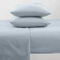 thumbnail image 6 of Great Bay Home Cotton Sateen Crisp and Cool Crisp Sheet Set  (King, Sky Blue), 6 of 7