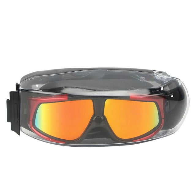 Gafas de Natación para adultos, Gafas de Natación Antifogs de Diseño de Nylon Cinturón ElásTico Efectivo Importes para deportes