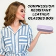 thumbnail image 4 of Étui Rigide pour Lunettes, Étui Portable Scintillant Brillant pour Lunettes, 4 of 5