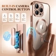 thumbnail image 2 of Funda magnética BERFY para iPhone 16 Pro 6.3 con Magsafe, 2 of 9
