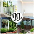 thumbnail image 5 of 2 Pcs Coat Hangers Wall Plant Deck Mount Planter Stand Outdoor Railing Floating Garden Shelf Cute Hooks Indoor Pots, 5 of 6