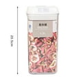 thumbnail image 7 of Joernso Food Sealed Jar Airtight Containers Easy-to-Buckle Design BPA-Free Plastic Canisters with Lids Stackable Kitchen Organization for Cereal Flour Sugar Storage, 7 of 7