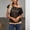 Pink, variant on Women's Elegant Fake Two Knitted Short Sleeve Blouse – Casual Summer Mesh Overlay Top Streetwear & Everyday Wear White Flower,L