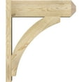 thumbnail image 3 of Ekena Millwork 8"W x 26"D x 30"H Thorton Rough Sawn Craftsman Outlooker, Douglas Fir, 3 of 4