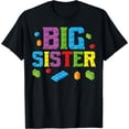 thumbnail image 1 of Big Sister Master Builder Building Bricks Blocks Family Set T-Shirt - As Picture - L, 1 of 4