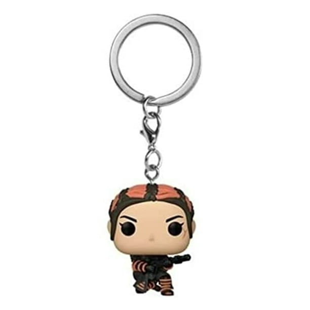 Pop Funko Keychain Star Wars: Libro de Boba Fett - Fennec Shand, Multicolor, Standard, (61050) Funko Pop Keychain