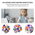 thumbnail image 6 of Masteelf 23pcs Kids Self- Ink Stamps Colored Stampers EVA Fun Stamps Set Painting Drawing Stamper Pad Stocking Sruffers for Christmas Party Favors DIY Craft Scrapbooking, 6 of 10