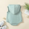 thumbnail image 7 of Siilsaa Girls Romper Baby Girl Basic Ruffle Short Sleeve Cotton Romper Bodysuit Tops Clothes GN1,100, 7 of 7