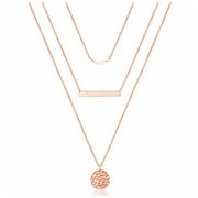 STAQY Dainty Necklaces for Women Layered Necklaces Gold Plated Coin Choker Necklace Women Jewelry