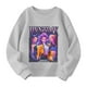 thumbnail image 4 of Moonsky Sudadera de cuello redondo Pop De-on - Sudadera de manga larga con estampado del cantante HUNTR/X - Sudadera de cuello redondo y manga larga para hombre y mujer,Gris claro,120, 4 of 5