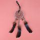 thumbnail image 2 of Mini Dream Catcher For Car Beaded Natural Feathers And Handmade, 2 of 4