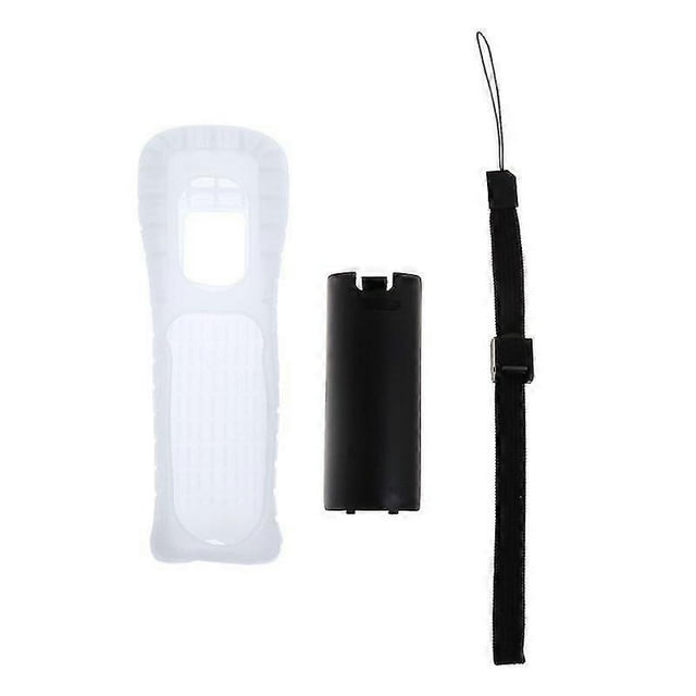 For Wii Silicone Case Cover With Hand Strap For Wii Remote Controller Banmo