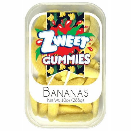 Gummy Bananas | Zweet | 10 oz