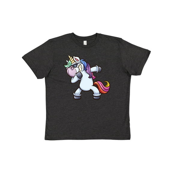 Inktastic Dabbing Unicorn Youth T-Shirt