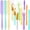 Elegant Color, variant on 12 Pcs Silicone Stir Sticks Kit, Silicone Epoxy Brushes, Stir Tool Sticks, Mixing Spoon, Scraper DIY Crafts Tools for Resin Epoxy Liquid Paint(Assorted Color)