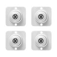 thumbnail image 2 of Moyic 4 piezas de polea adhesiva de 360 ​​grados, caja de almacenamiento Universal autoadhesiva, cubos, ruedas giratorias, para el hogar en Almacenamiento y organización del hogar Tipo 1 Moyic HA063451-01B, 2 of 6