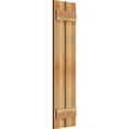 thumbnail image 2 of 11 1/4"W x 45"H TimberCraft Two 5 3/8" Boards Spaced Board-n-Batten Shutters, Rough Sawn Western Red Cedar (Per Pair), 2 of 13