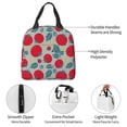 thumbnail image 4 of Fotbe Tomato Bolsa Térmica con Estampado y Forro de Aluminio Grueso Bolsa de Almuerzo con Bolsillo Frontal para Hombres y Mujeres, Ideal para Trabajo, Escuela, 4 of 8