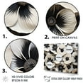 thumbnail image 3 of Designart "Harmonious Arrangement Of White And Black Pansies I" Pansies Floater Framed Wall Art Prints, 3 of 5