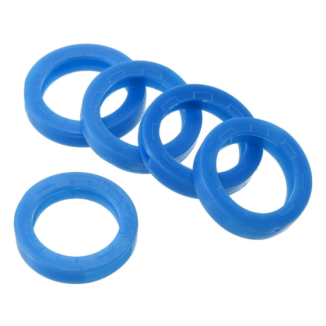 Unique Bargains Round Key Identifier Tags, Blue, 10 Pack