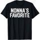 thumbnail image 1 of Nonna’s Favorite divertida Grandparent Grandchild vintage para hombre Camiseta | Camiseta casual de algodón, 1 of 7