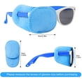 thumbnail image 2 of Parche ocular para niños de 8 uds, parche ocular médico para adultos y niños ortoptistas de ambliopía, fundas para gafas con parche ocular, 2 of 5