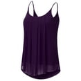 thumbnail image 2 of Doublju Women's Sleeveless Chiffon Tank Top Pleated Flowy Tunic Tank, 2 of 4
