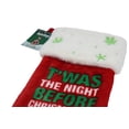 thumbnail image 5 of Snoop Dogg Night before Chrismizzle Red Stocking, 15", 5 of 6
