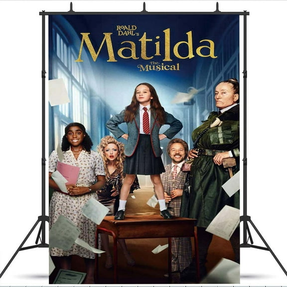 Matilda school Background Wall Decor Taspestry Poster Banner Backdrop Party Supplies