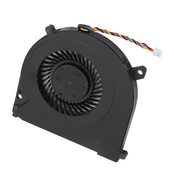 High,Performance Laptop CPU Fan, 4,Pin Power, Ideal Replacement, Improves System Cooling