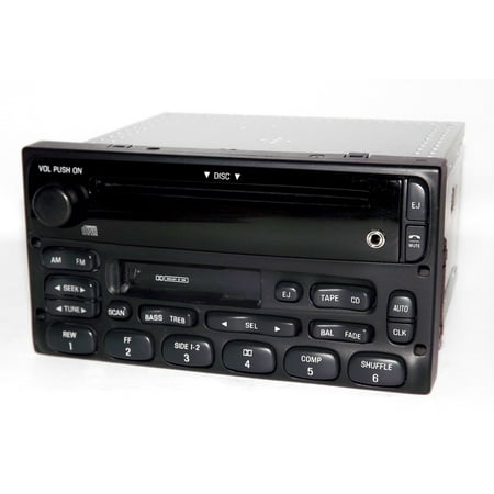 Ford Truck and Van Radio 1999-2010 AM FM CD CS w iPod Sat Aux In XL2F-18C868-AB - Refurbished
