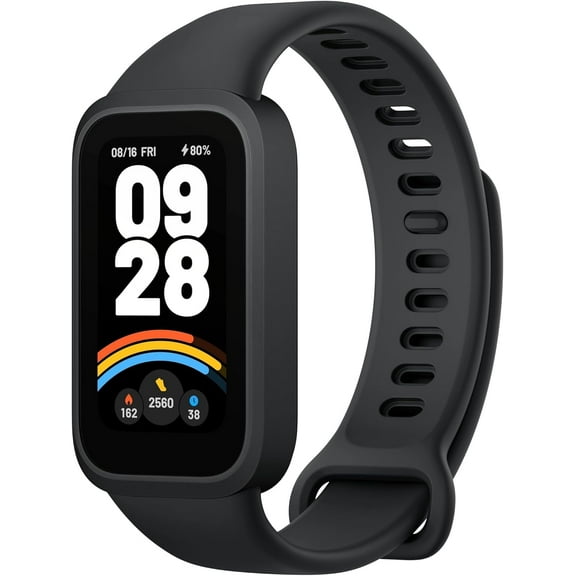 Xiaomi Smart Band 9 Active Bluetooth Activity Tracker, 1.47'' Display All-Day Health & Fitness Monitoring 18-Day Battery, 5ATM, Global Version (Black)