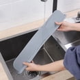 thumbnail image 3 of 2X Reusable Sink Splash Guard Silicone Countertop Water Baffle Prevent Water Splashing Out Board Bathroom Kitchen Tool, 3 of 7