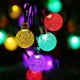 thumbnail image 4 of Cadena de luz solar de 9,5 m, 50 bolas de bombilla LED, luces navideñas, luces decorativas para jardín y acampada al aire libre, 4 of 6