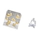 thumbnail image 5 of Adorno de mesa con forma de bola de pensador abstracta de acrílico transparente. Decoración versátil para el hogar, balcón, oficina, estantería, vitri, 5 of 8