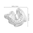 thumbnail image 3 of HEALEEP Cake Making Mould Pastry Molds Silver Food-safe Multi-functional 1Set, 3 of 6