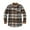 Blue, variant on Yaltungu Mens Shirts Plaid Lapel V Neck Button down Long Sleeve Shirts Loose Casual Comfy Tops TrendyXL