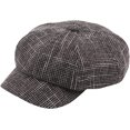 thumbnail image 5 of CoCopeaunts Newsboy Hats for Women Flat Cap Vintage Plaid Octagonal Newsboy Cap Artist Painter Berets Casual Adjustable Beret Hat, 5 of 7