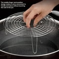thumbnail image 3 of Baohd Heat-Insulation Steam Rack Stainless Steel Cooking Stand Waterproof Egg Steamer Racks Air Fryer Holder Roasting 20x4cm, 3 of 6