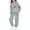 A-Grey, variant on WMQPNNS Sweatsuits for Girls Size 14, Boys 2 Piece Sweatsuits Drop Shoulder Hoodie and Soft Sweatpants Casual Outfit Sportwear Outfit, for Age 8-9 Years, White