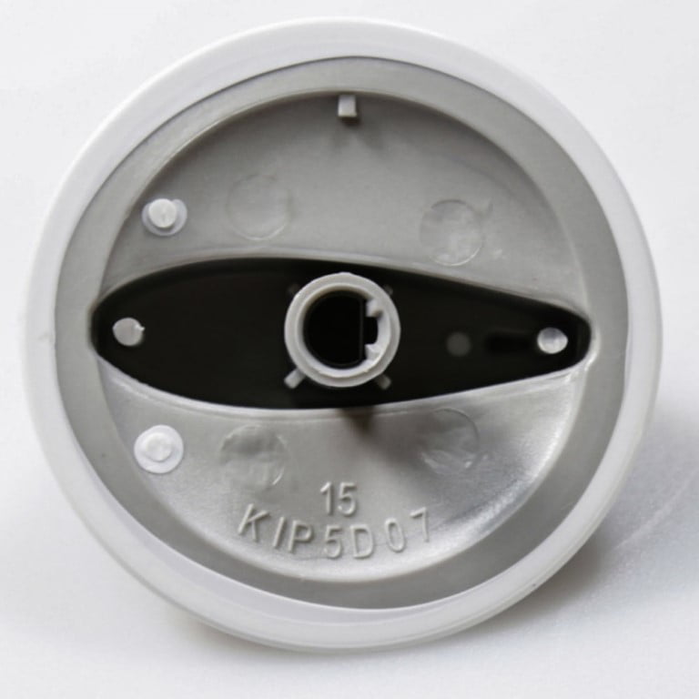 WP74011276 Whirlpool White Burner Knob OEM WP74011276