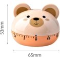thumbnail image 3 of Mechanical Kitchen Timers, Mechanical Kitchen Timers Cartoon Animal Shape Accurate 60 Minutes Manual Timer for Students, 3 of 5