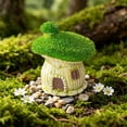 thumbnail image 4 of Z52LingLing Decoration Miniature Mushroom House Resin Figurine Fairy Tale Cottage Aquarium Landscaping Ornament for Fish Tank Desktop DIY Layout Style B, 4 of 5