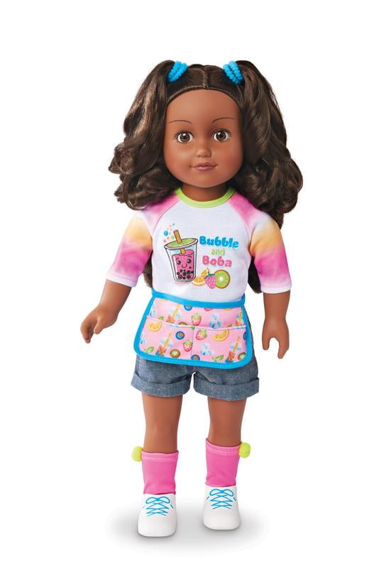My Life As Malia Posable 18 inch Doll, Dark Brunette Hair, Brown Eyes