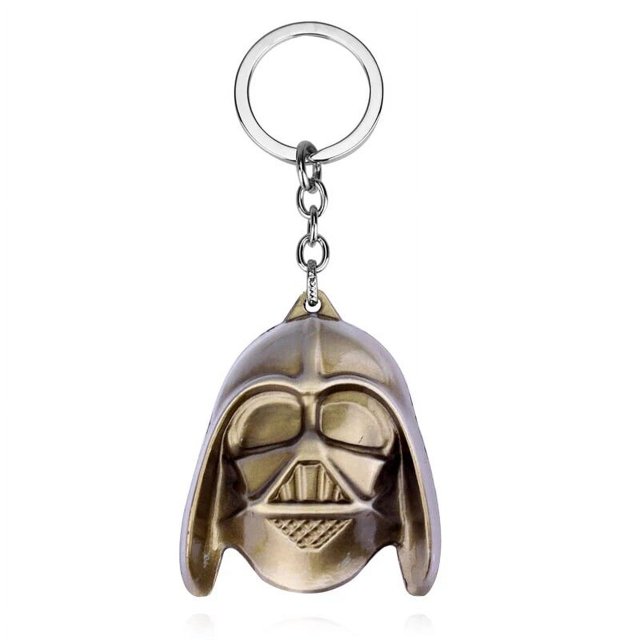 LLavero de película de Star Wars de Disney, colgante de Metal de nave espacial de juguete, joyería de película genial para hombre, llavero de coche, regalo de decoración