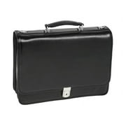 River North Leather Laptop Briefcase