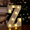 thumbnail image 1 of Meitianfacai Lumières Colorées Alphabet de Noël Lumières Colorées pour Fête des Fêtes, 1 of 2
