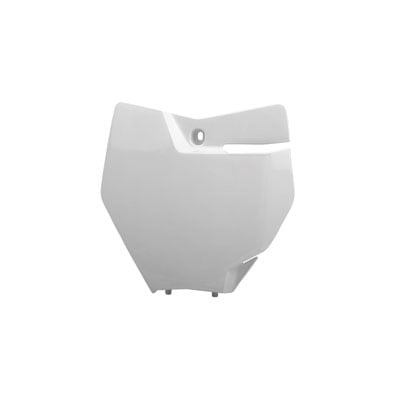 Ktm Number Plates - Polisport Front Number Plate 16 White For TM, KTM